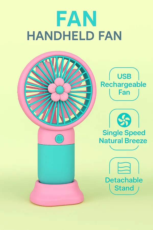 Pink_And_Blue_Abs_Plastic_Rechargeable_Fan_For_Personal_Cooling
