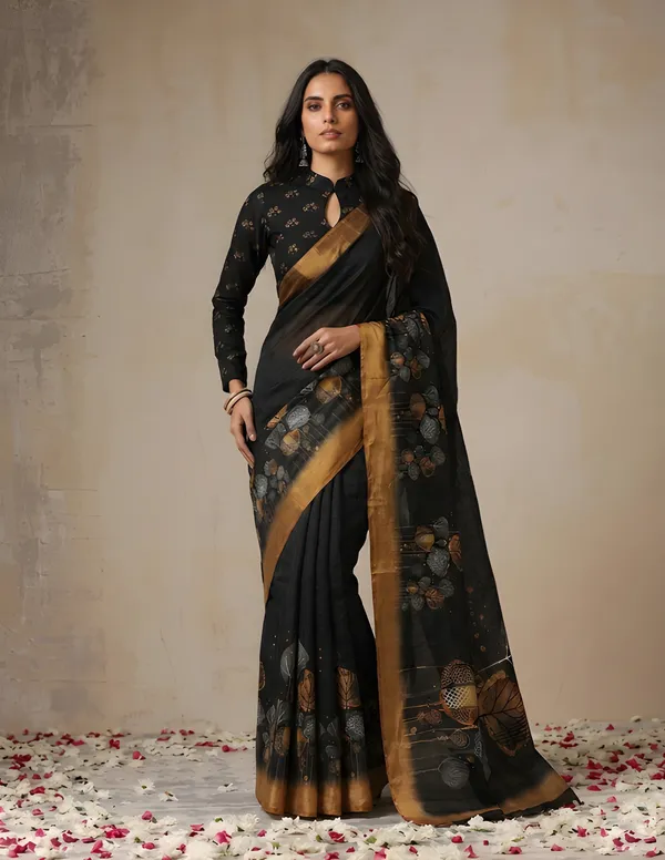 Black_Cotton_Saree_For_Women