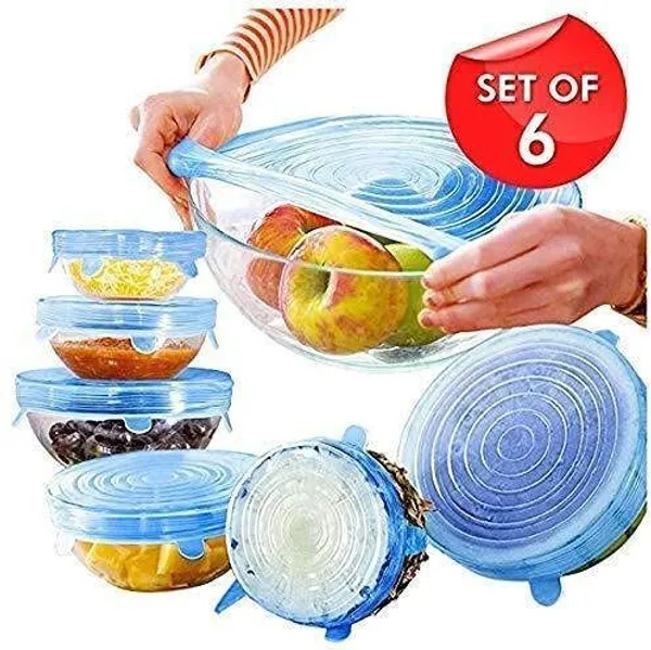 Sky_Blue_Silicone_Silicone_Lid_Set_For_Covering_Bowls_&_Containers_(Pack_Of_2_)