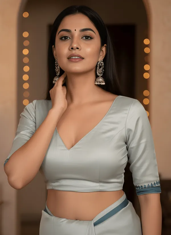 Grey_Cotton_Saree_For_Women