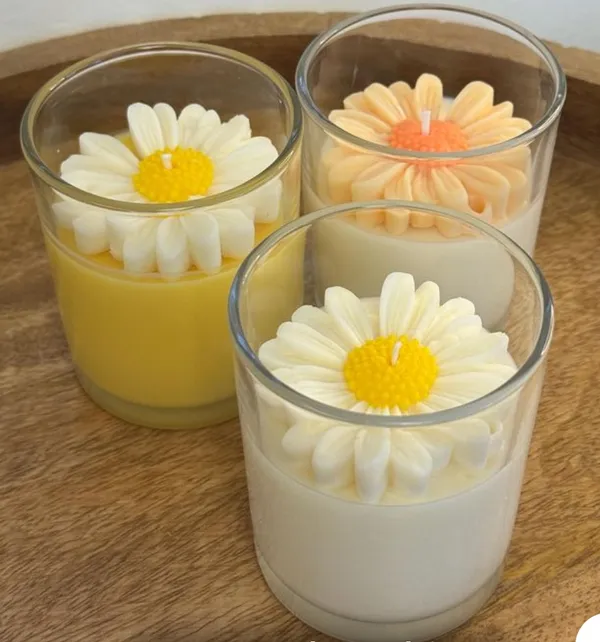 Daisy_Glass_Candle