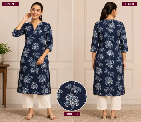Navy_Blue_Cotton_Straight_Kurta_For_Women