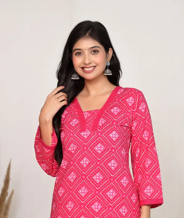 Pink_Cotton_Straight_Printed_Kurta_Set_For_Women