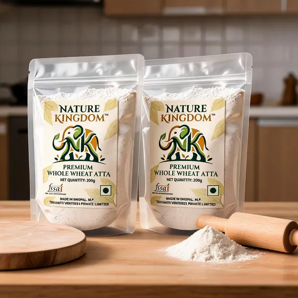 Nature_Kingdom_Premium_Whole_Wheat_Atta_200g_-_Pack_of_2