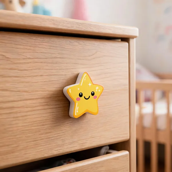 Yellow__Wood_Drawer_Knob_For_Furniture,_Storage_Pieces