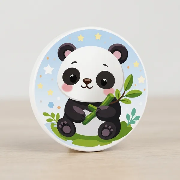 Multicolor__Wood_Round_Panda_Knob_For_Children'S_Furniture,_Cabinets,_Drawers