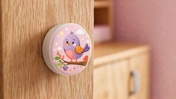 Multicolor__Wood_Cabinet_Knob_For_Children'S_Room