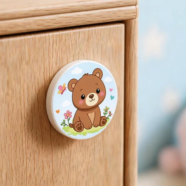 Brown__Wood_Cabinet_Knob_For_Children'S_Room,_Wardrobe
