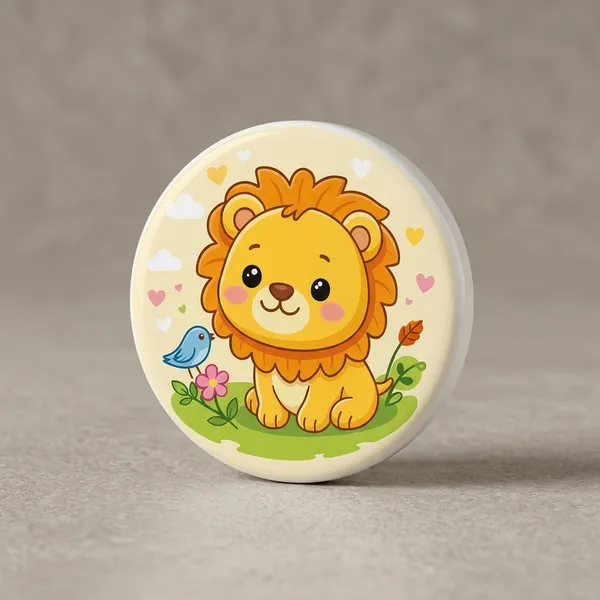 Multicolor__Wood_Furniture_Knob_For_Children'S_Room,_Wardrobe