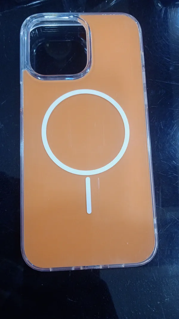 Orange_Magnetic_Ring_Phone_Case_For_Iphone_14_Pro_Max