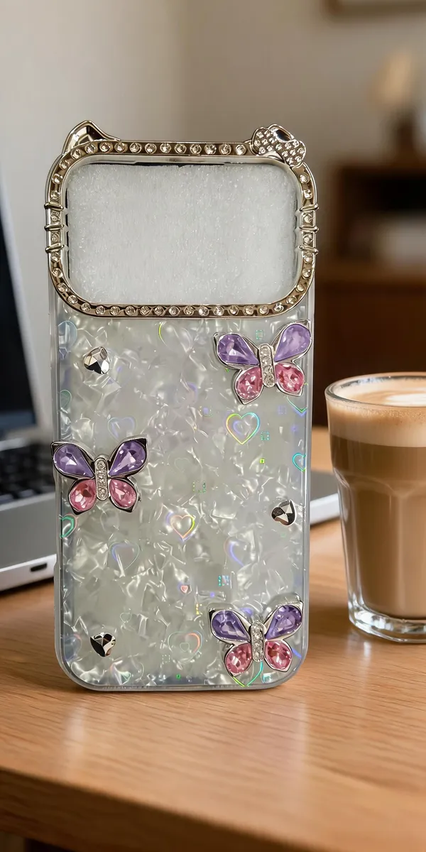 Sia_White_Crystal_Butterfly_Rhinestone_Phone_Case_For_Iphone_17_Pro_Max