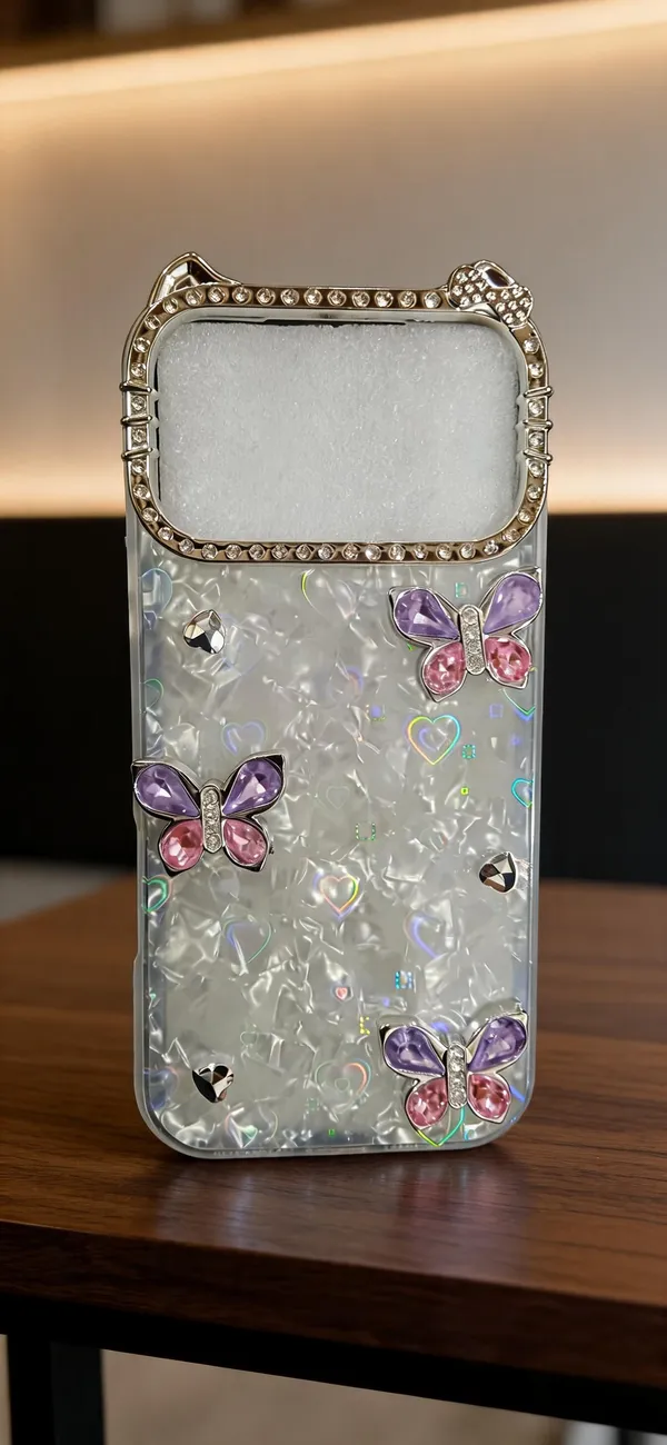 Sia_White_Crystal_Butterfly_Rhinestone_Phone_Case_For_Iphone_17_Pro_Max
