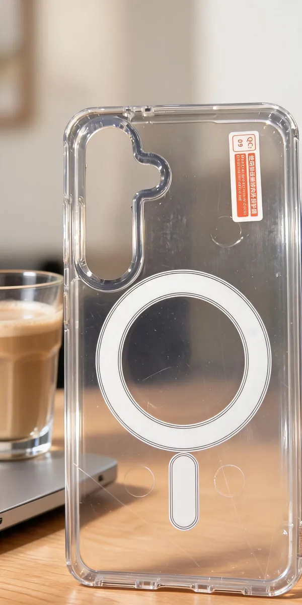 Clear_Magnetic_Ring_Phone_Case_For_Samsung_S22