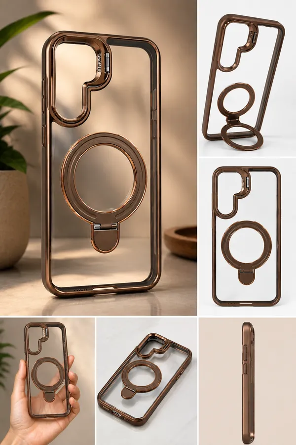 Sia_Light_Coffee_Ring_Holder_Acrylic_Case_For_Samsung_S24_FE