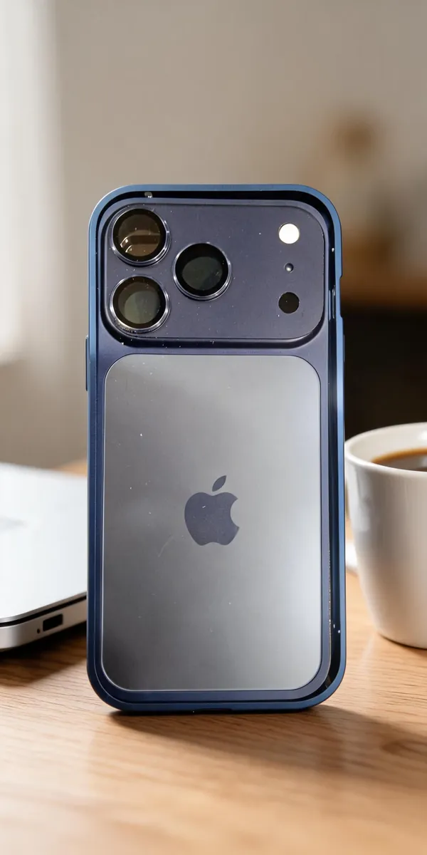 Sia_Dark_Blue_Metal_Frame_Camera_Cutout_Phone_Case_For_iPhone_14_Pro_Gold_Apple_Logo_Triple_Camera_Metal_Frame_Phone_Case_iPhone_16_Pro_Max_Orange_Metal_Frame_Camera_Cutout_Phone_Case_For_iPhone_16_Pro__iPhone_16_Pro_Max_|Convert_to_17_pro_/17_Pro_Max_Style_Premium__Converter_Cover_Max_(Dark_Blue)