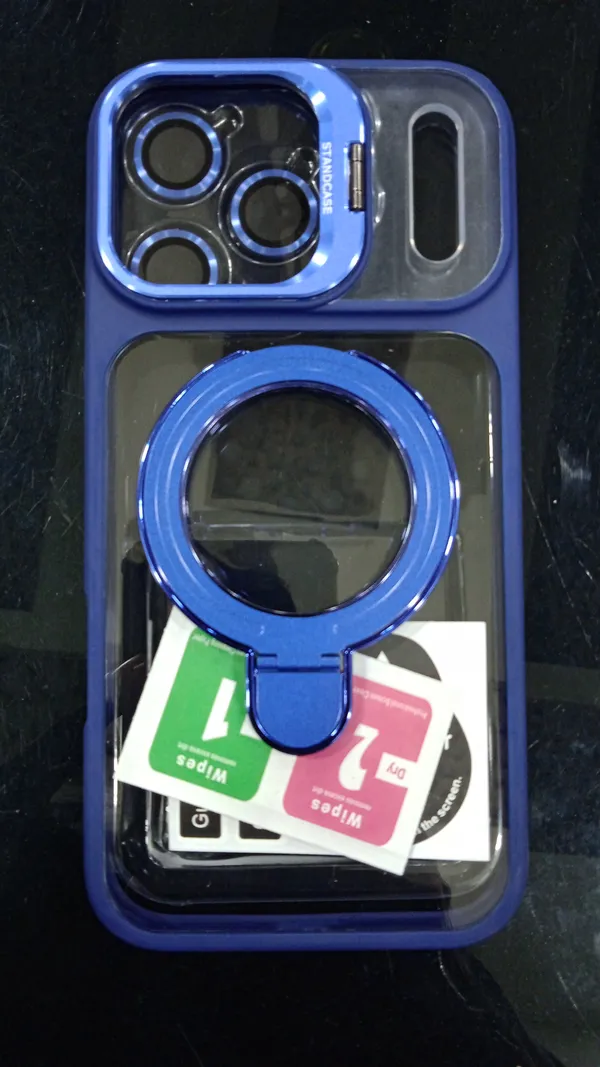 Blue_Transparent_Ring_Stand_Phone_Case_For_Iphone_17_Pro_Max