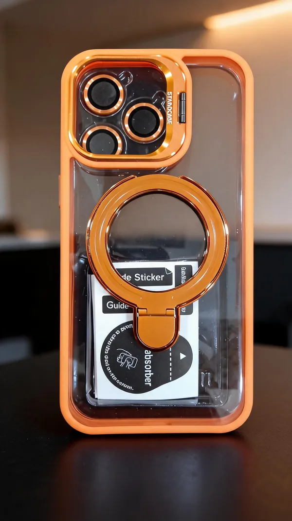 Orange_Transparent_Acrylic_Phone_Case_For_Iphone_14_Pro_Max_|Convert_to_17_pro_/17_Pro_Max_Style_Premium__Converter_Cover_Max_(Orange)