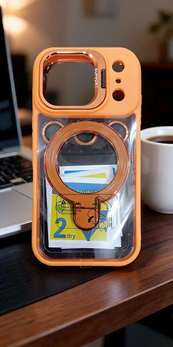 Orange_Ring_Holder_Protective_Phone_Case_For_Iphone_17_Pro