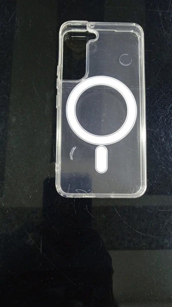 Transparent_Magnetic_Ring_Phone_Case_For_Samsung_S22