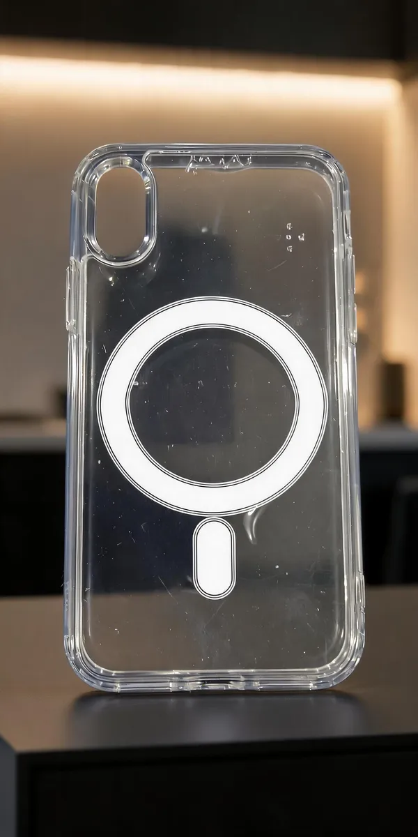 Transparent_Magnetic_Ring_Phone_Case_For_Iphone_X_/_XS