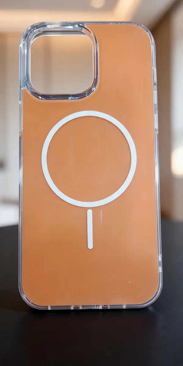 Orange_Magnetic_Ring_Phone_Case_For_Iphone_14_Pro_Max