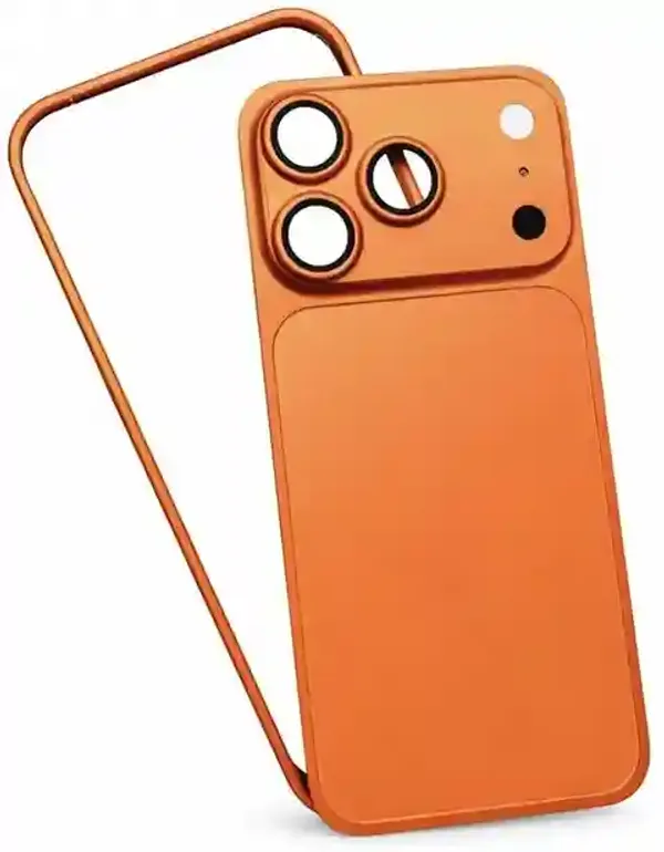 Orange_Raised_Camera_Cutout_Metal_Frame_Phone_Case_Iphone_13_Pro_Max