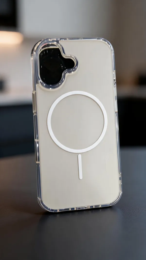 Beige_Transparent_Magnetic_Ring_Acrylic_Phone_Case_For_Iphone_16
