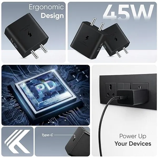 Karuwan_45W_Type-C_Fast_Wall_Charger