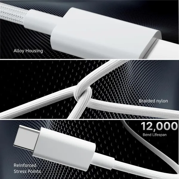 White_Nylon_Braided_Usb-C_To_Lightning_Mfi_Charging_Cable