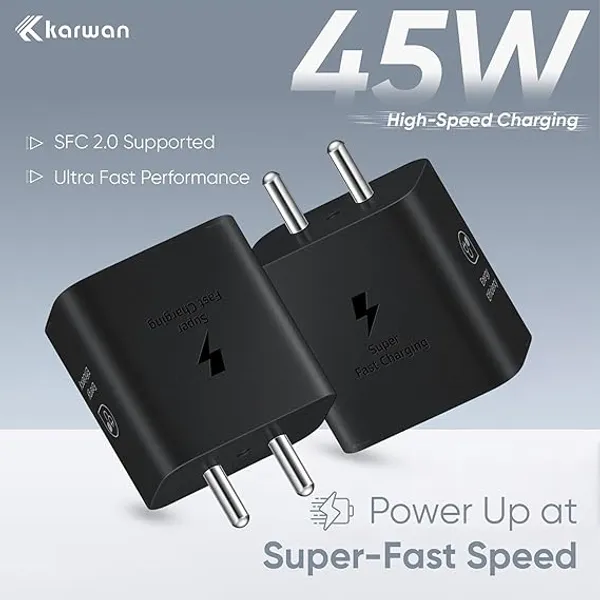 Karuwan_45W_Type-C_Fast_Wall_Charger