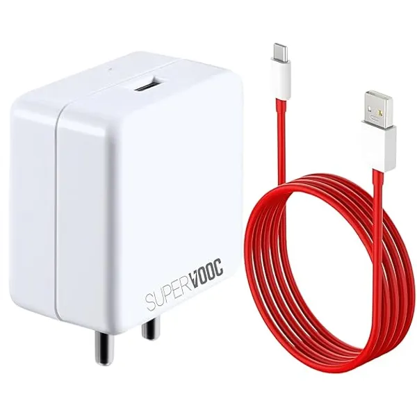 White_80W_Supervooc_Usb_Power_Adapter