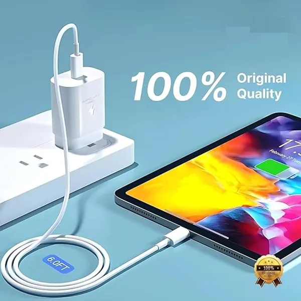 White_Usb_Type-C_Fast_Charging_Wall_Adapter_With_Cable