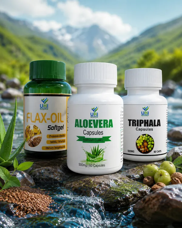 Flax_Oil_Aloe_Vera_Triphala_Supplement_Combo_Set_Of_3