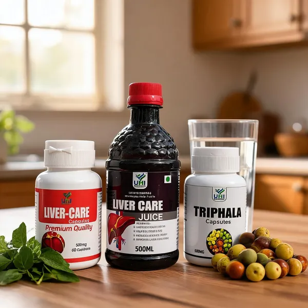 Liver_Care_Juice_Capsules_&_Triphala_Combo_Set_Of_3