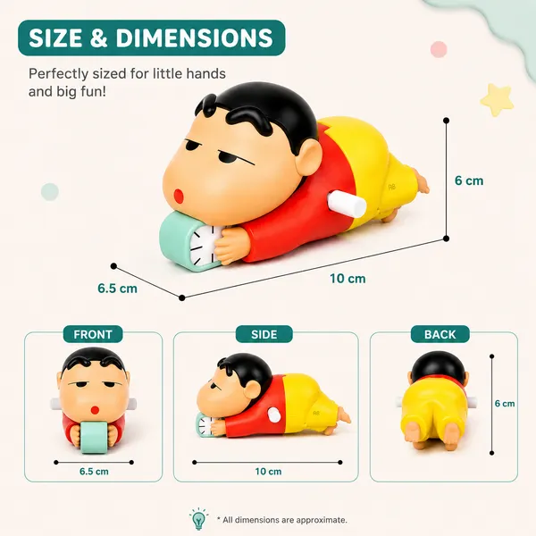 Shinchan_Red_Wind-Up_Crawling_Moving_Toy