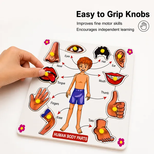 Body_Parts_Wooden_Puzzle_Learning_Board_For_Kids