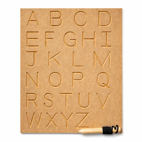 English_Capital_Alphabet_Wood_Tracing_Board_For_Kids