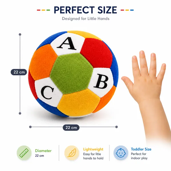 Multicolor__Soft_Material_Learning_Ball_For_Kids