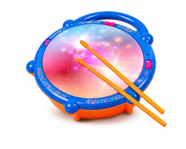 Blue_&_Orange_Plastic_Musical_Flash_Toy_Drum_For_Kids