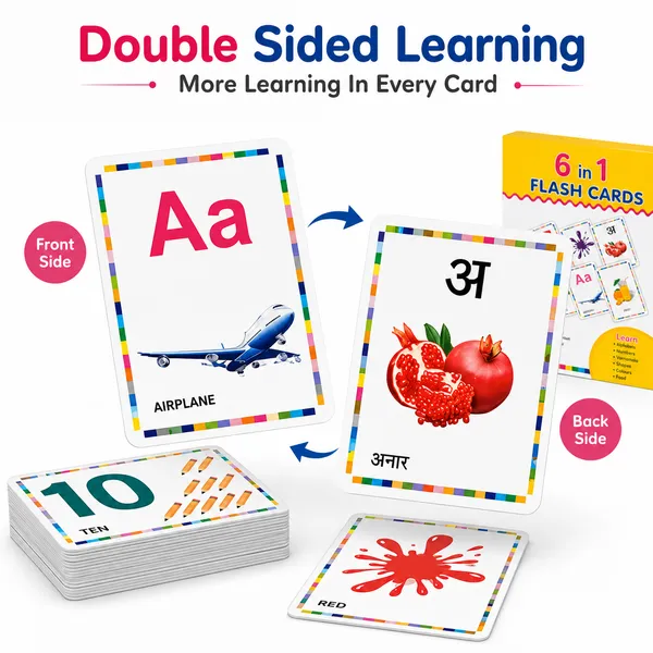 6_in_1_Flash_Card_Multicolor_Paper_Cardstock_Flash_Cards_Set_For_Kids