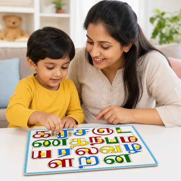 Tamil_Alphabet_-_Mei_Ezhuthukkal_(_Consonants)__Multicolor_Wood_Alphabet_Puzzle_Board_For_Kids