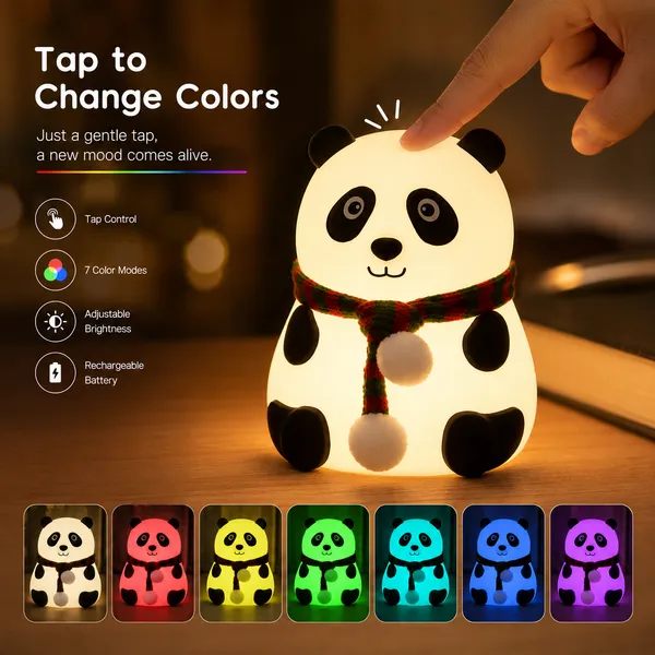 White_Silicone_Plastic_Night_Light_For_Kids