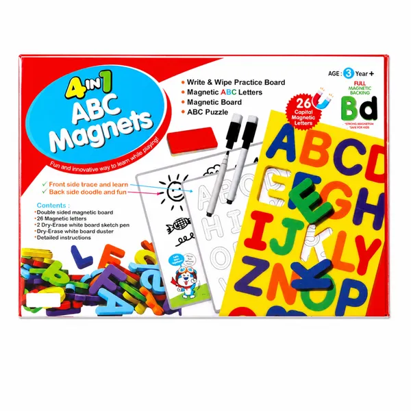 4_in_1__Multicolor_Plastic_Magnetic_Pieces_Magnetic_Learning_Board_For_Kids
