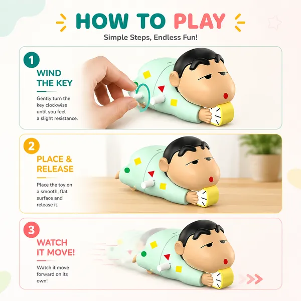 Shinchan_Wind-Up_Crawling_Toy_–_Red_&_Green_Combo