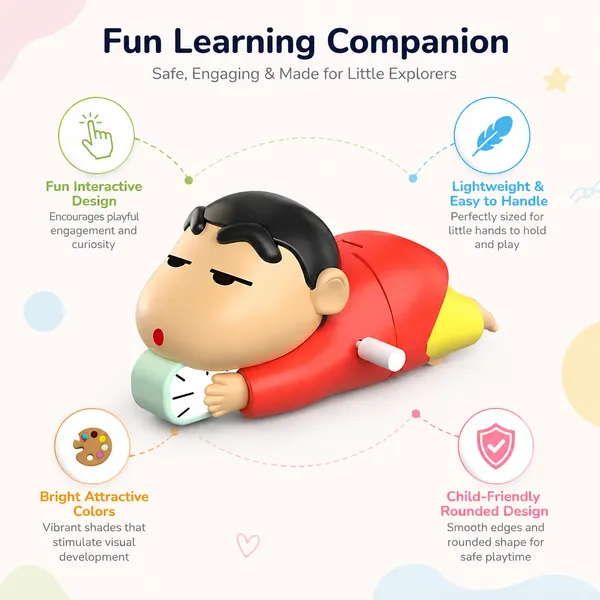 Shinchan_Red_Wind-Up_Crawling_Moving_Toy