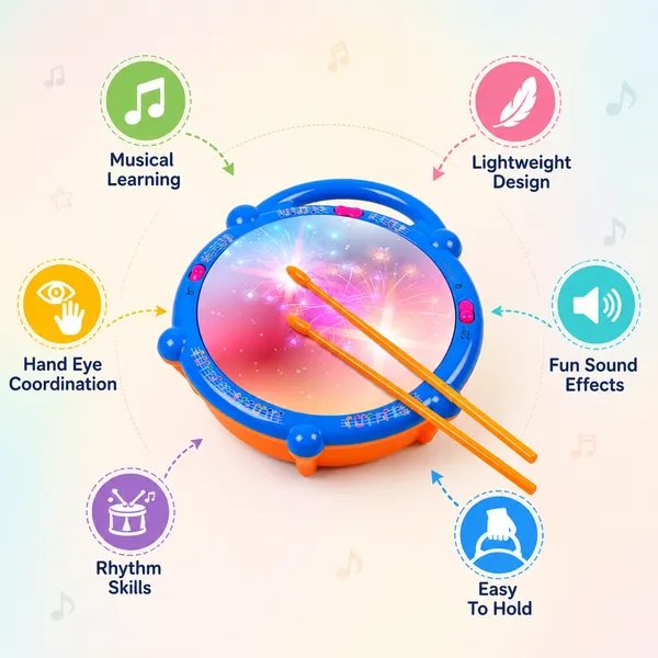 Blue_&_Orange_Plastic_Musical_Flash_Toy_Drum_For_Kids