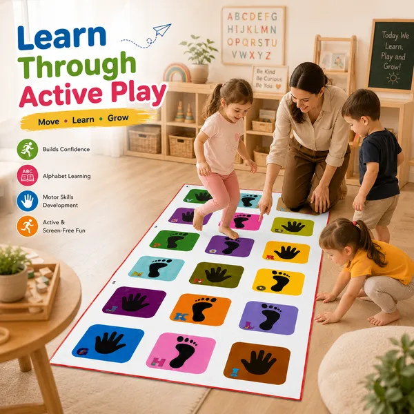Multicolor_Hopscotch_Polypropylene_Fabric_Activity_Play_Mat_For_Kids
