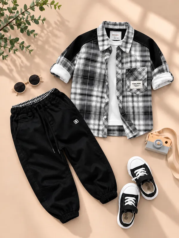Black_Premium_And_Elegant_Cotton_2_Pc_Set_For_Boys