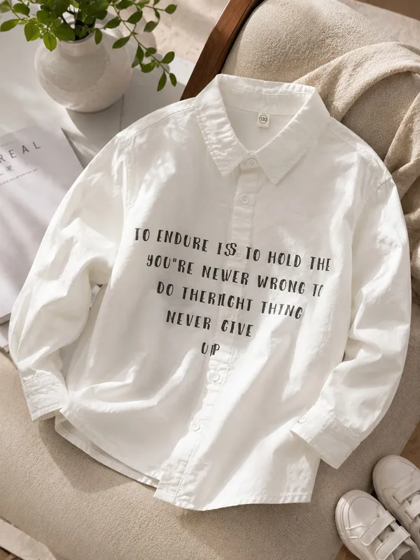 White_Premium_And_Elegant_Cotton_Shirt_For_Boys