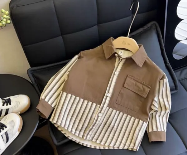 White_And_Brown_Premium_And_Elegant_Cotton_Shirt_For_Boys